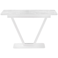 Woodville Бугун 120х80х77 / 532391 (белый мрамор/белый) Image #5