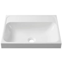 Belux Бостон 400 без отверстия под смеситель (18, белый матовый)