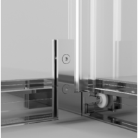 Niagara NG-6635-34 100x100x195 (хром/прозрачное стекло) Image #9