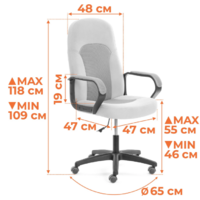 TetChair Parma (22) кожзам (черный, 36-6) Image #13