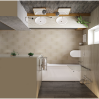 Triton Соло 75x140 (прозрачное стекло) Image #5