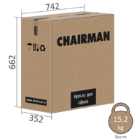 CHAIRMAN 500LT (экокожа черный/TW-01 черный Б/П) Image #6