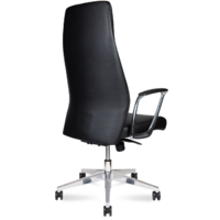 Norden Nancy Black Leather / L348HCA-01-black (алюминиевая база/кожа, черный) Image #4