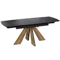 Трия Палмер Тип 1 (черный муар/дуб галифакс нат/керамика матовая черный мрамор) Image #2