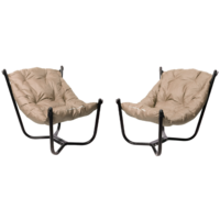 M-Group Чил / 29360401 (2шт, черный/бежевая подушка) Image #1