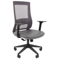 CHAIRMAN 500LT (экокожа серый/TW-04 серый Б/П) Image #1