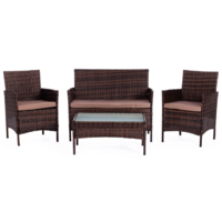 TetChair Лаундж (коричневый/бежевый) Image #1