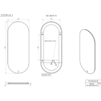 Cersanit Eclipse Fusion 60x145 / 64816 (с подсветкой) Image #9