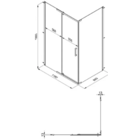Triton Терра-Хром 120х90 (без поддона) Image #7