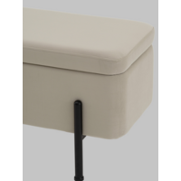 Stool Group Болейн с ящиком / 20A544VF-MOMO-3 (велюр бежевый) Image #5