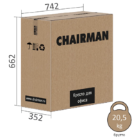 CHAIRMAN 500LUX (экокожа черный) Image #5