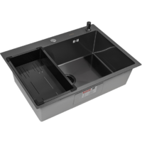 ARFEKA ECO AR мойка 700*500, коландер G, дозатор BLACK Image #1