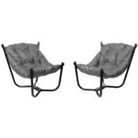 M-Group Чил / 29360409 (2шт, черный/серая подушка) Image #1