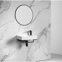 Belux Темпо-1 HR1240 L (черный, с каркасом, сифоном, донным клапаном) Image #3