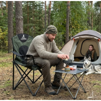 Sundays Garden Стол WD0112 + Кресло Coyote YZ-24 (4шт, черный) Image #15