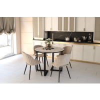 Sheffilton SHT-DS222 (браун стоун/черный/латте/черный муар) Image #2