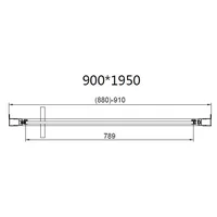Vincea Slim 8mm VSR-4SLP9090CLB Image #4