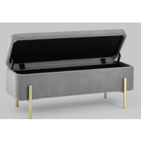 Stool Group Болейн с ящиком / 20A544VF-MOMO-38 (велюр серый) Image #4