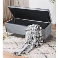 Stool Group Болейн с ящиком / 20A544VF-MOMO-38 (велюр серый) Image #5