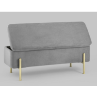 Stool Group Болейн с ящиком / 20A544VF-MOMO-38 (велюр серый) Image #2