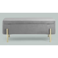 Stool Group Болейн с ящиком / 20A544VF-MOMO-38 (велюр серый) Image #3