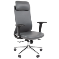 CHAIRMAN 500LUX (экокожа cерый)