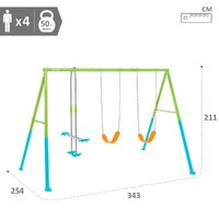 Intex 44121 (зеленый/голубой) Image #2