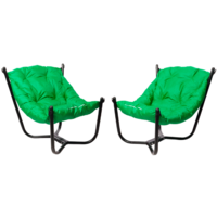 M-Group Чил / 29360404 (2шт, черный/зеленая подушка) Image #1