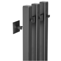 Ростела Слим 3 120x1500/3 (Ral 9005, с крючками, диммер) Image #4