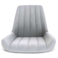 Sheffilton SHT-DS115 (серое облако/хром лак/дуб сонома светлый) Image #3