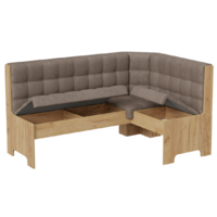 Трия Флорида (дуб крафт золотой/микровелюр Wellmart Latte) Image #3