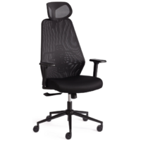 TetChair Matrix (grey ткань, черный)