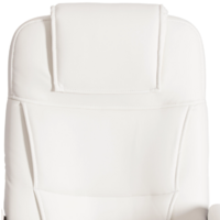 TetChair Bergamo кожзам (хром/белый 36-01) Image #10