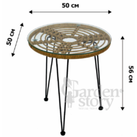 Garden Story Адриан Мини / GS008 (бежевый/синий) Image #11