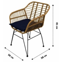 Garden Story Адриан Мини / GS008 (бежевый/синий) Image #12