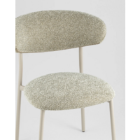 Stool Group Ayla / DX-2547X QY004-10 (бежево-зеленый, кремовые ножки) Image #7