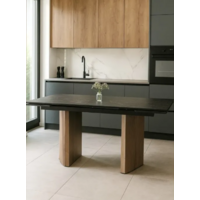 Woodville Монерон 180-240x90 / 621195 (черный кварц/орех кантри) Image #2