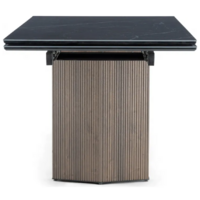 Woodville Монерон 180-240x90 / 621195 (черный кварц/орех кантри) Image #6