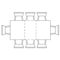 Woodville Монерон 180-240x90 / 621195 (черный кварц/орех кантри) Image #12