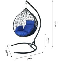 Garden Story Сфера Лайт / BG1515 (черный/синий) Image #11