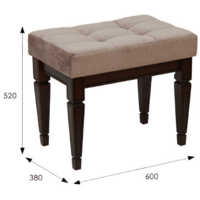 Мебелик Васко В 97Н (темно-коричневый/патина) Image #2