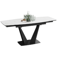 Трия Трэвис Тип 1 раздвижной (черный муар/керамика матовая/белый мрамор) Image #6