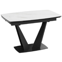 Трия Трэвис Тип 1 раздвижной (черный муар/керамика матовая/белый мрамор) Image #1