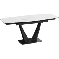 Трия Трэвис Тип 1 раздвижной (черный муар/керамика матовая/белый мрамор) Image #2