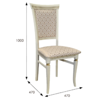 Мебелик Бонита (слоновая кость/золото/яра даймонд) Image #6