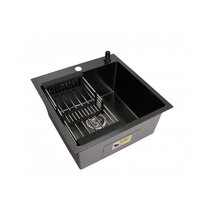 Wisent WGS-35050BD/GER013 (с сифоном, дозатором и коландером) Image #1