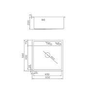 Wisent WGS-35050BD/GER013 (с сифоном, дозатором и коландером) Image #5