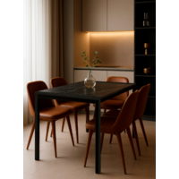 Woodville Центавр 120/160х70х75 (файерстоун/черный матовый) Image #2