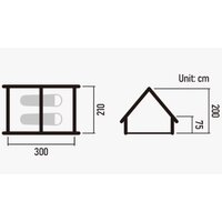 Naturehike Extend Air 6.3 / NH20ZP009-QG (песочный) Image #20