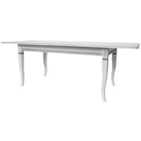 Мебелик Фидея 3 (белый/серебристый) Image #2